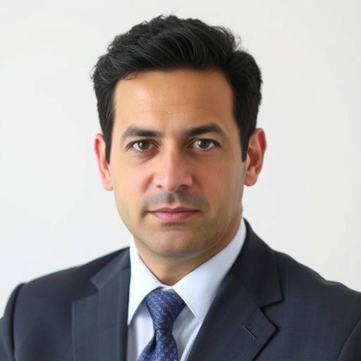 Portrait of Mr. Ricardo Gomez, in a suit, Business Strategy Instructor